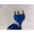 Medical power cord cable for medical use